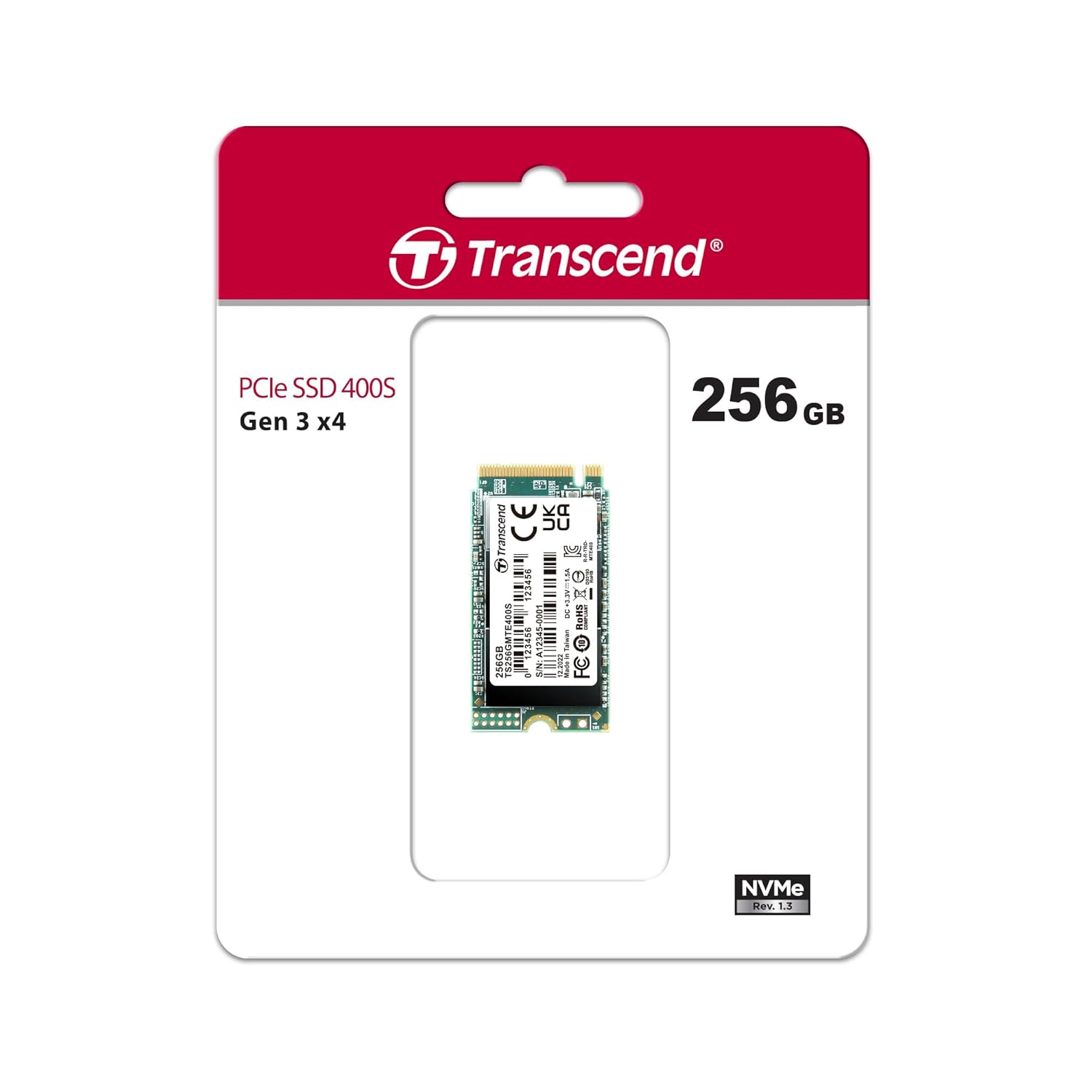 Transcend 400S M.2 2242 NVME SSD PCIe Gen3x4 SSD 3D NAND flash | Read Speed Upto 2000 MB/s Transcend 400S M.2 2242 NVME SSD PCIe Gen3x4 SSD 3D NAND flash | Read Speed Upto 2000 MB/s